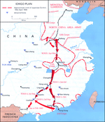 Japanese Launch Operation Ichi-Go with Massive Forces