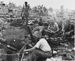 The Americans complete the capture of the island of Tinian