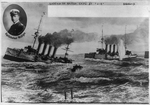 German U-boat attack shifts naval strategy in WWI after sinking three British cruisers.