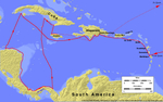Columbus's Voyage to the Eastern Shores of Costa Rica