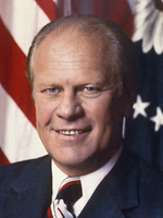 US President Gerald Ford declares an end to the "Vietnam Era".