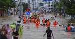 Catastrophic flooding and landslides in central and southern Vietnam kill at least 90