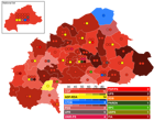 Ruling party secures parliamentary majority.