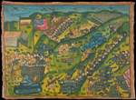 Siege and defeat of Gondar by Oromo warriors in historical conflict.