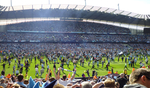 Manchester City clinch league title in a challenging pandemic-adapted season.