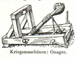 Use of catapult in Roman era