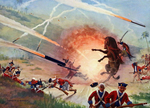 First Use of Rockets by Mysorean