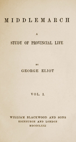 Middlemarch Published